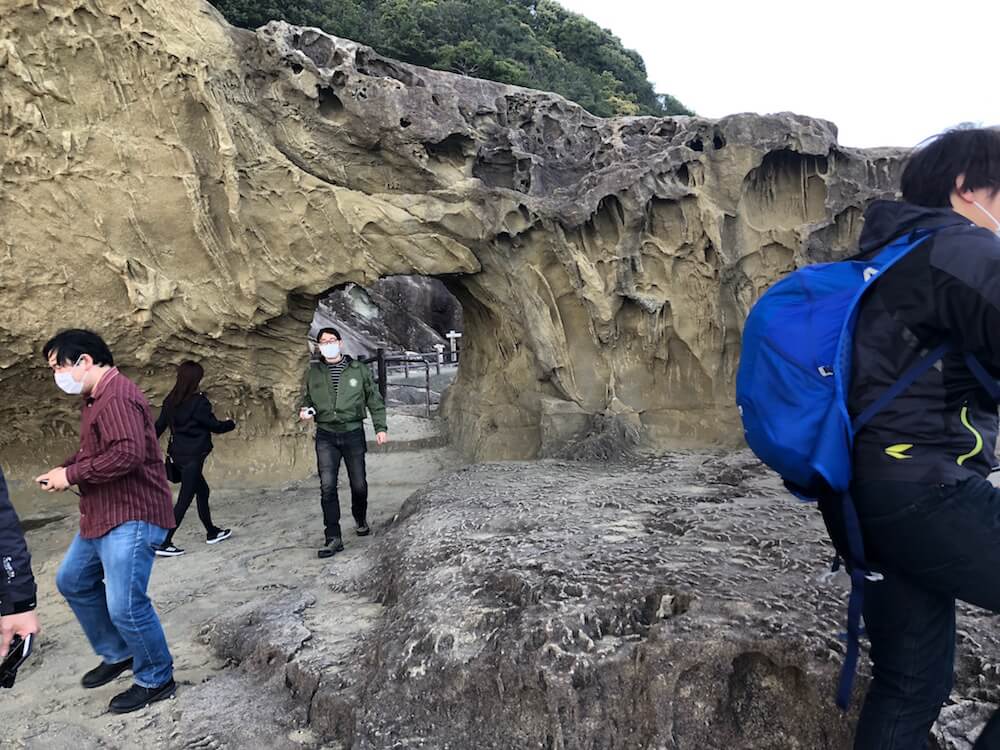 世界遺産　鬼ケ城　三重県の絶景スポット